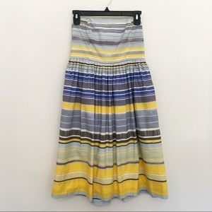 Maeve Paraiso Strapless Midi Dress with Pockets